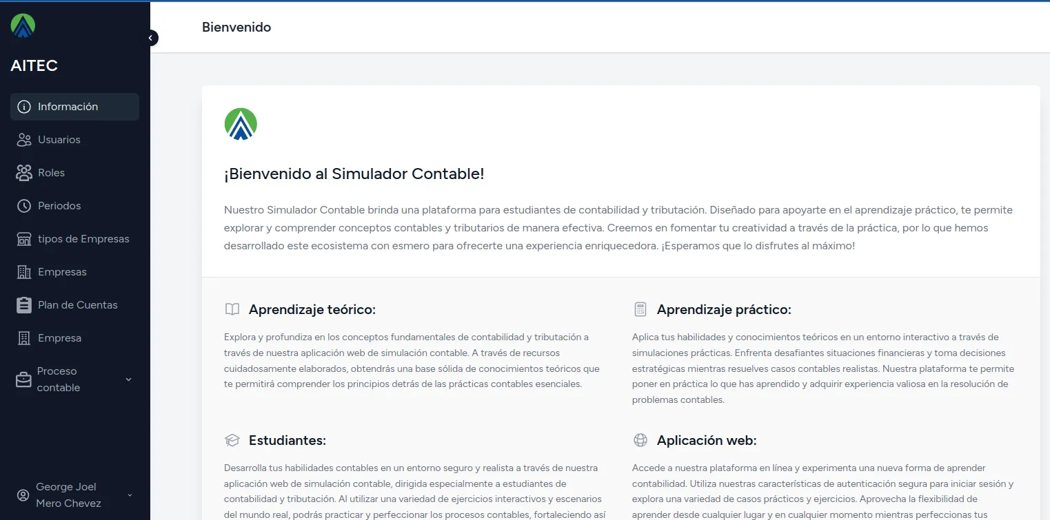 Simulador Contable en Laravel  