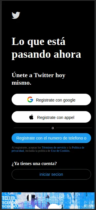 Captura de Twitter Frontend Clone (1)